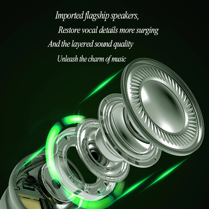 

TWS new wireless game Bluetooth headset low delay cool black technology dual mode competition Bluetooth headset