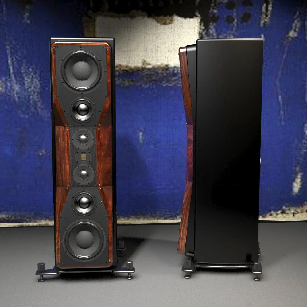 L-002 4-полосный 7-дисковый напольный динамик громкий Morel низкочастотный с лентой