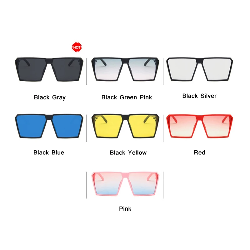 Классические квадратные солнцезащитные очки RBRARE для девочек и мальчиков