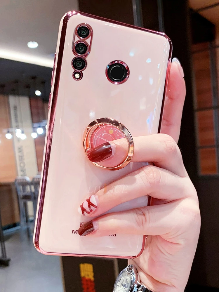 Чехол с кольцом-держателем для Huawei P30 P20 Lite Pro P 20 30 Smart Plus 2019 30lite | Мобильные телефоны