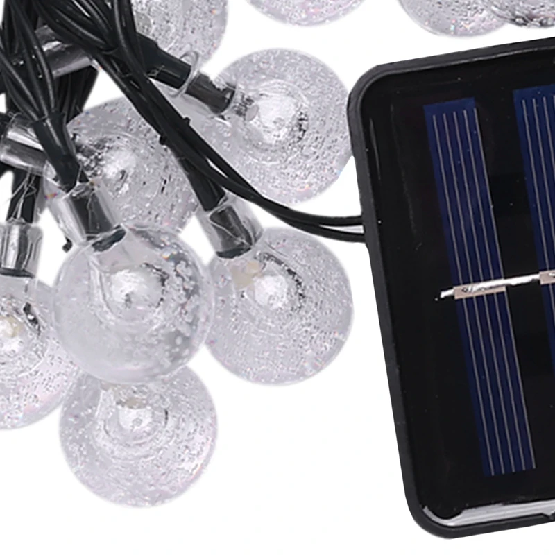 

Solar String Light 30 Led Waterproof Bubbles Stick String Fairy Light Outdoor Garden Christmas Party Decoration Solar Lights