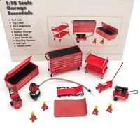 118 scale garage series essentials 10 pieces set new red models gift toys collection