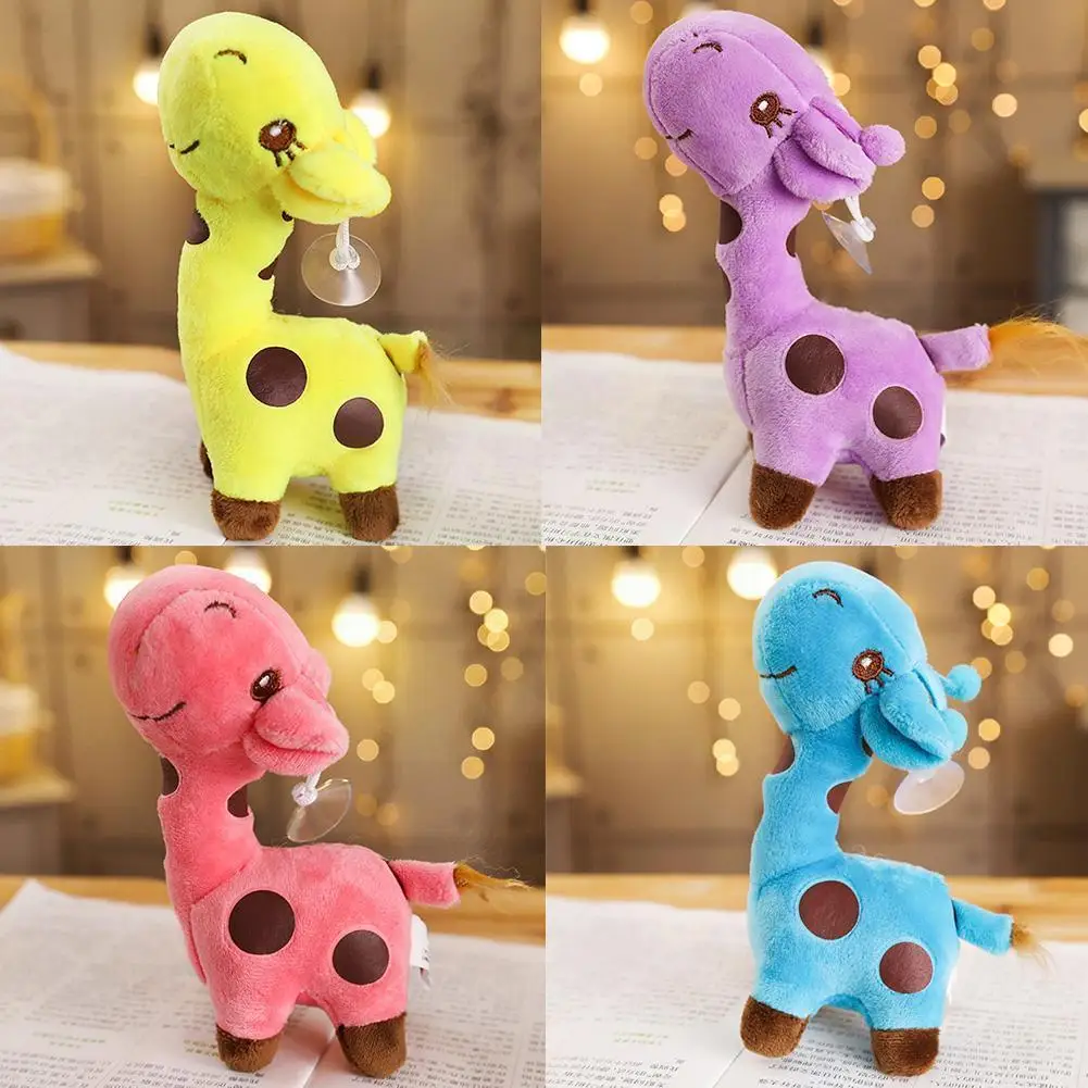 

Милый подарок в стиле унисекс, плюшевый жираф, 12/18/25 см, плюшевая игрушка, счастливый подарок, животное, детская игрушка на день рождения, дор...