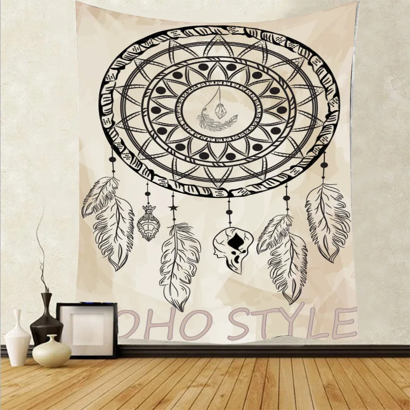 

Goat Skull Tapestry Punk Wall Hanging Blanket Cloth Wall Carpet Drop Shipping Wall Fabric