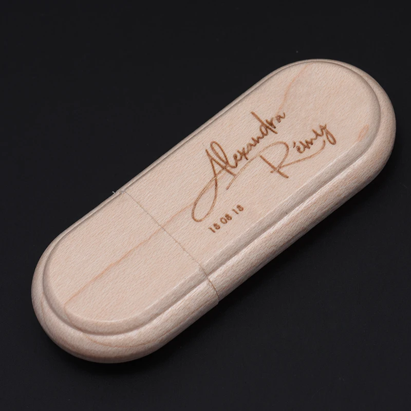 USB флеш накопитель POWERONE в деревянной коробке 4/8/16/32/64 ГБ|wooden usb|pendrive 8gbusb 3.0 |
