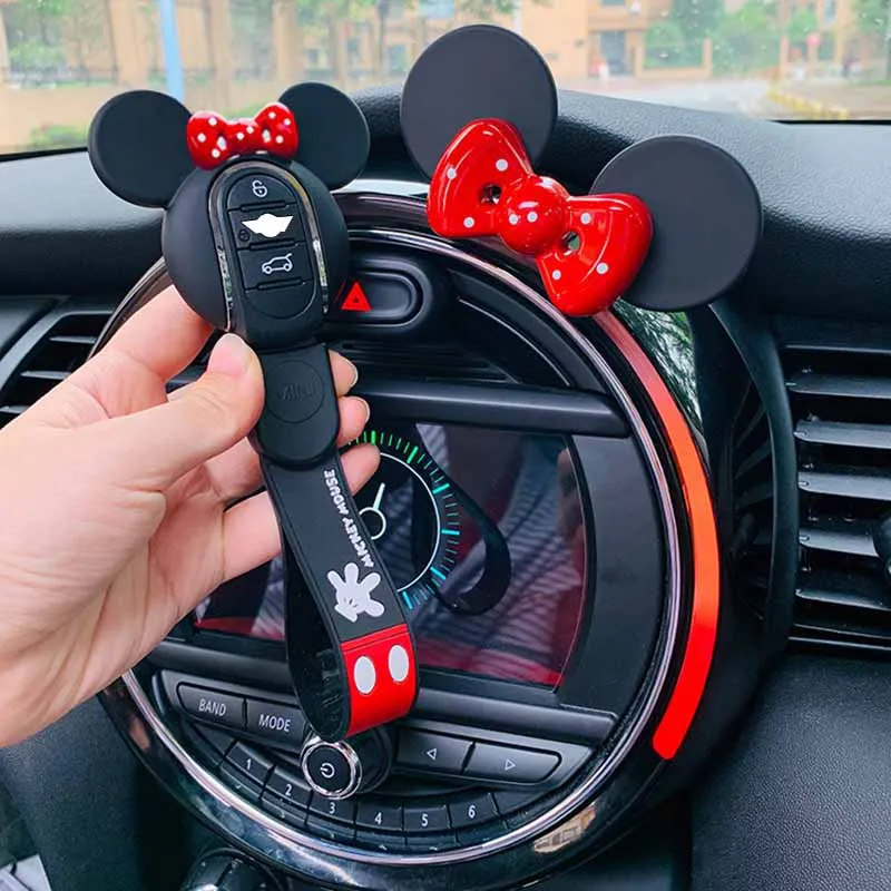Модный женский чехол для ключей от Mini Cooper S JCW One F54 F55 F56 F60| |