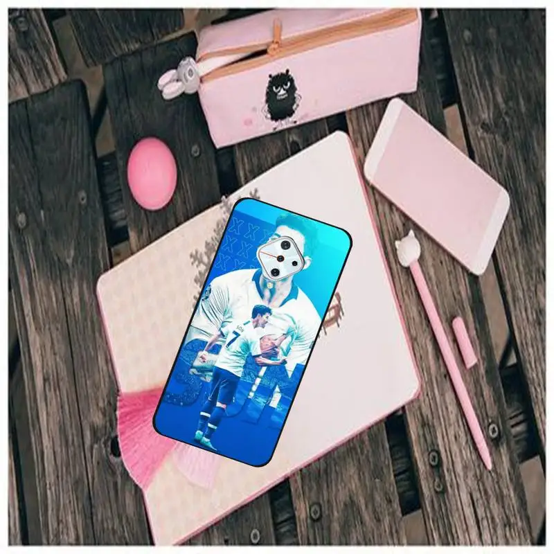 

0 Son Tottenham Black Soft Phone Case For Vivo X9 9s 20 Plus Y97 83 75 71 69 V15 V17 V5 S