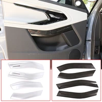 3 styles car inner door handle decoration panel cover trim strip abs for land rover range rover evoque l551 2020 auto accessory
