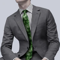 fashion classic mens tie plaid novelty necktie business formal wedding party accessories 8cm 1200 needles corbatas gravata