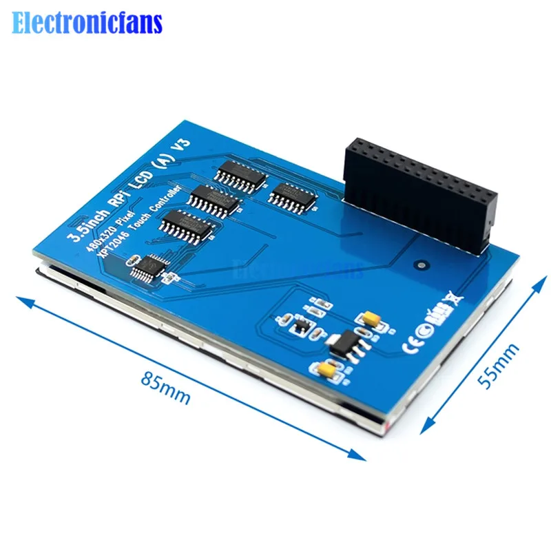 Дисплейный модуль для Raspberry Pi 3 5 Модуль платы сенсорного экрана TFT LCD 480*320 320x480 RPI (A)