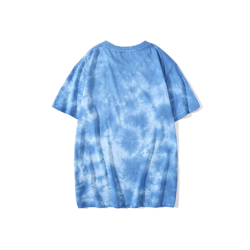

Bape 2021 Summer Japanese Fashion Brand Ape Head Casual Male and Female Couples Wear Tie-dye Top T-shirt with Short Sleeves