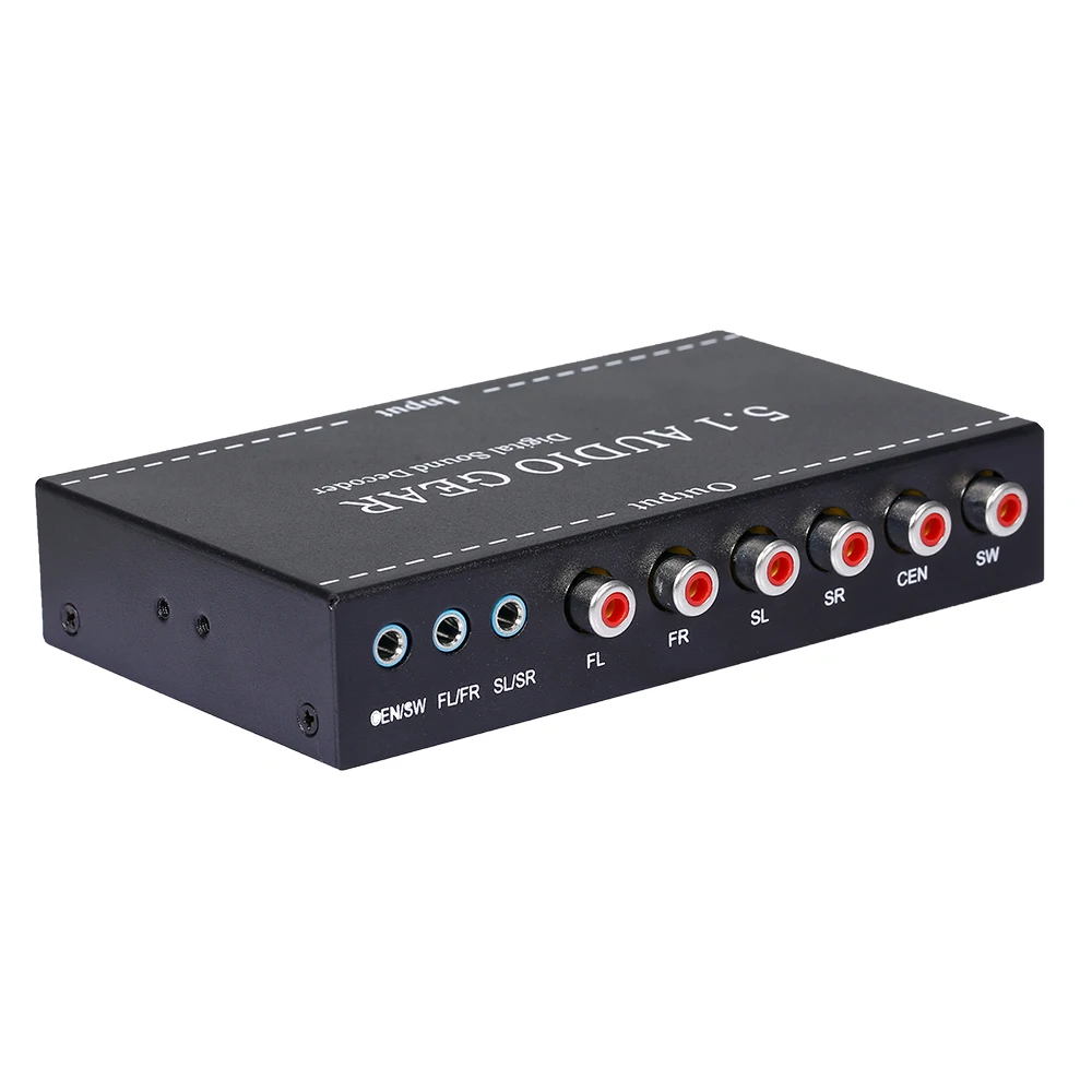 Аудиодекодер цифровой декодер звука аудиовыход Поддержка Dolby Digital NK-A6L DTS 5 1 AC-3 |