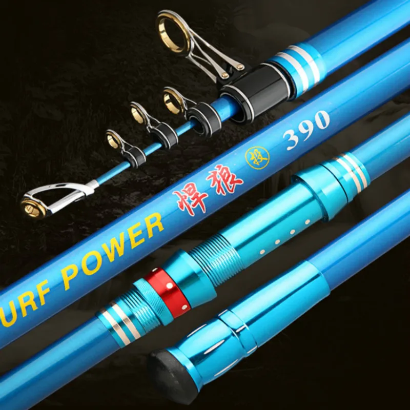 Sea Pole Carbon Material Fishing Rod 3.6m 3.6m 4.2m 4.5m Telescopic Fishing Peche Carp Wedkarstwo Olta Spinning Peche De Pesca