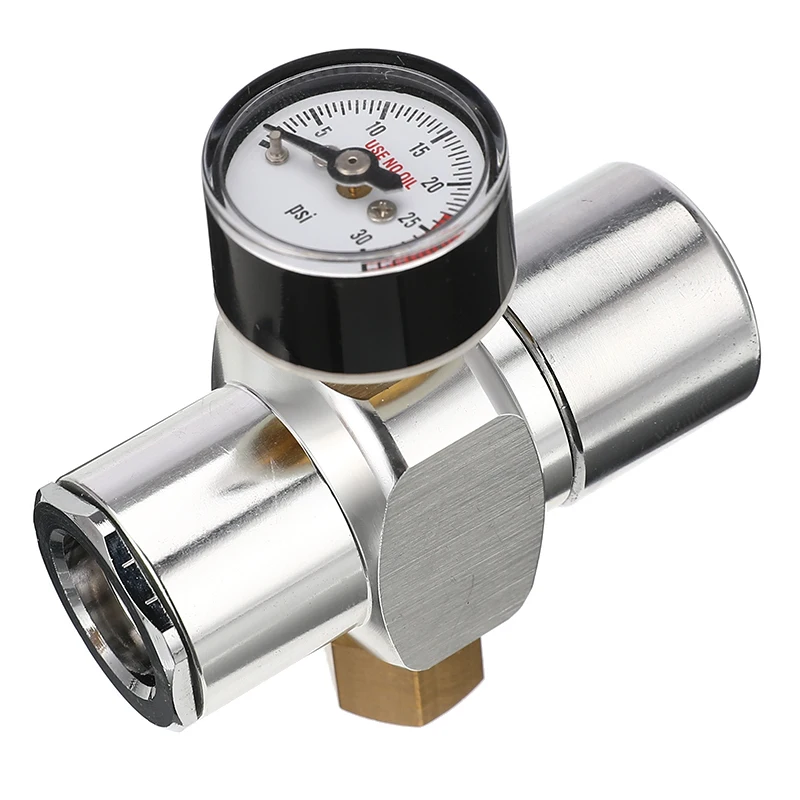 0 ~ 30 Psi пивной бочонок газовый регулятор CO2 зарядное устройство для 3/8 &quotили 5/8&quot