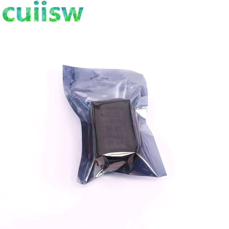 Цифровой вольтметр постоянный ток 4 5 В 30 с красной синей зеленой панелями на