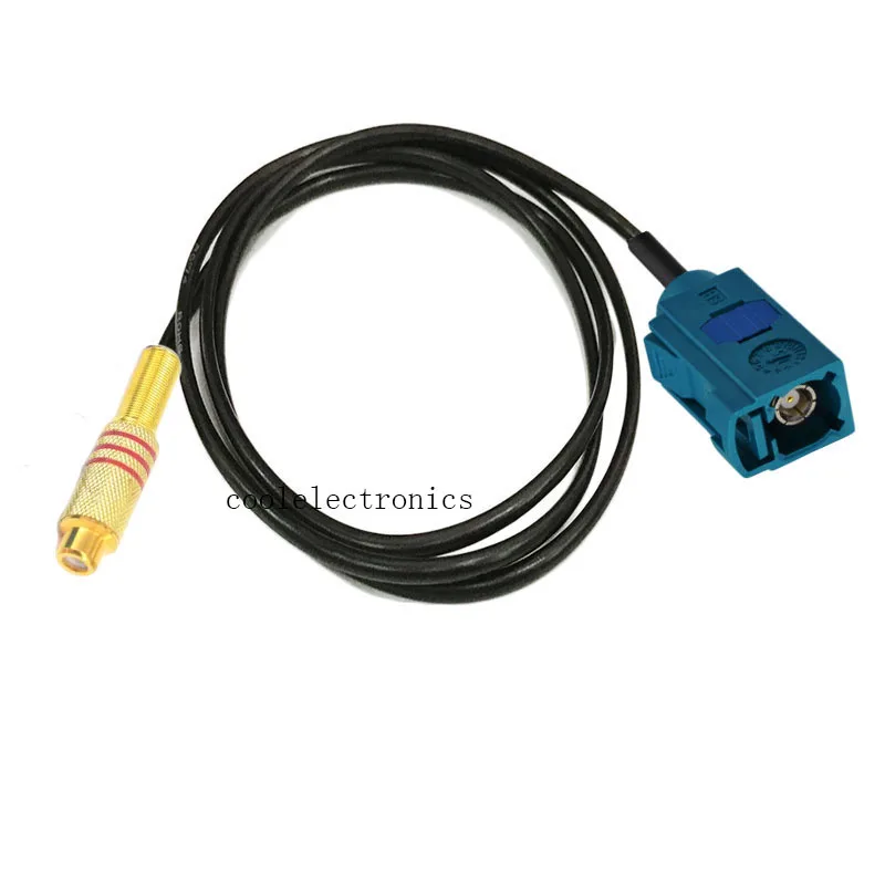 RCA разъем к Fakra Z Разъем RF прямой коаксиальный кабель для радиоприемника RG174 15/20/30/50