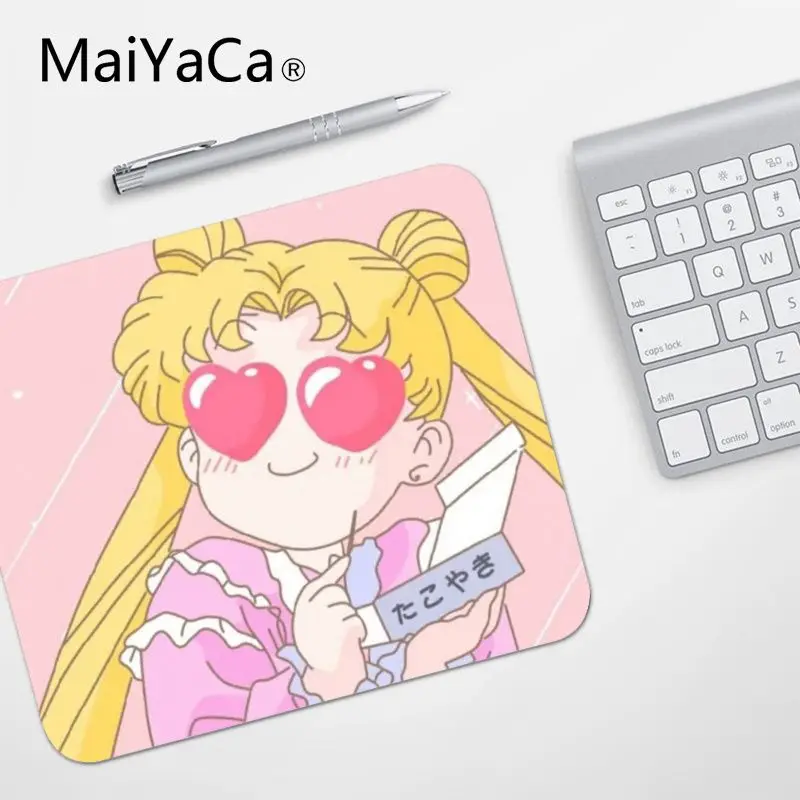MaiYaCa высокое качество Сейлор Мун ноутбук коврик для мыши Топ продаж подставка под руку мышь