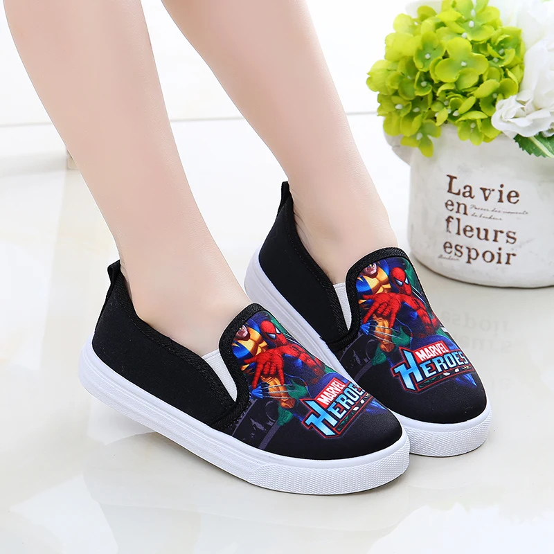 2019 г. детская парусиновая обувь повседневная женская на плоской подошве с