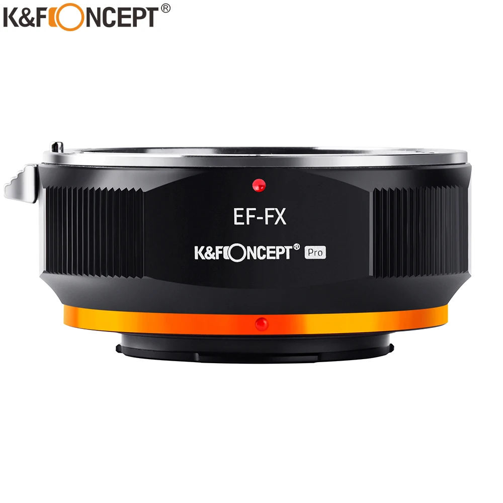 

K&F CONCEPT For EF-FX Camera EOS EF Lens to FX fuji X Mount Adapter Ring for Canon to Fujifilm X FX Mount Fuji X-Pro1 XPro1 X