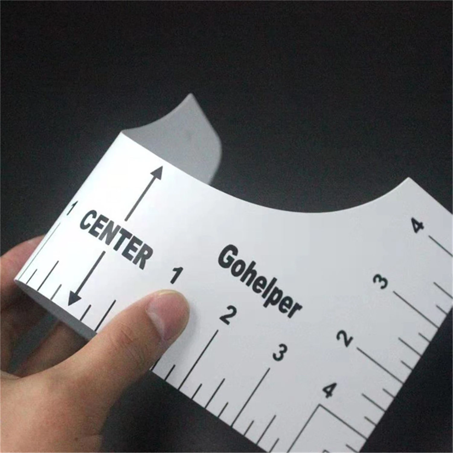 

T-shirt Alignment Ruler, Craft Ruler With Guide Tool For Making Fashion Center Design, Adult Youth Toddler Infant 4 Rulers