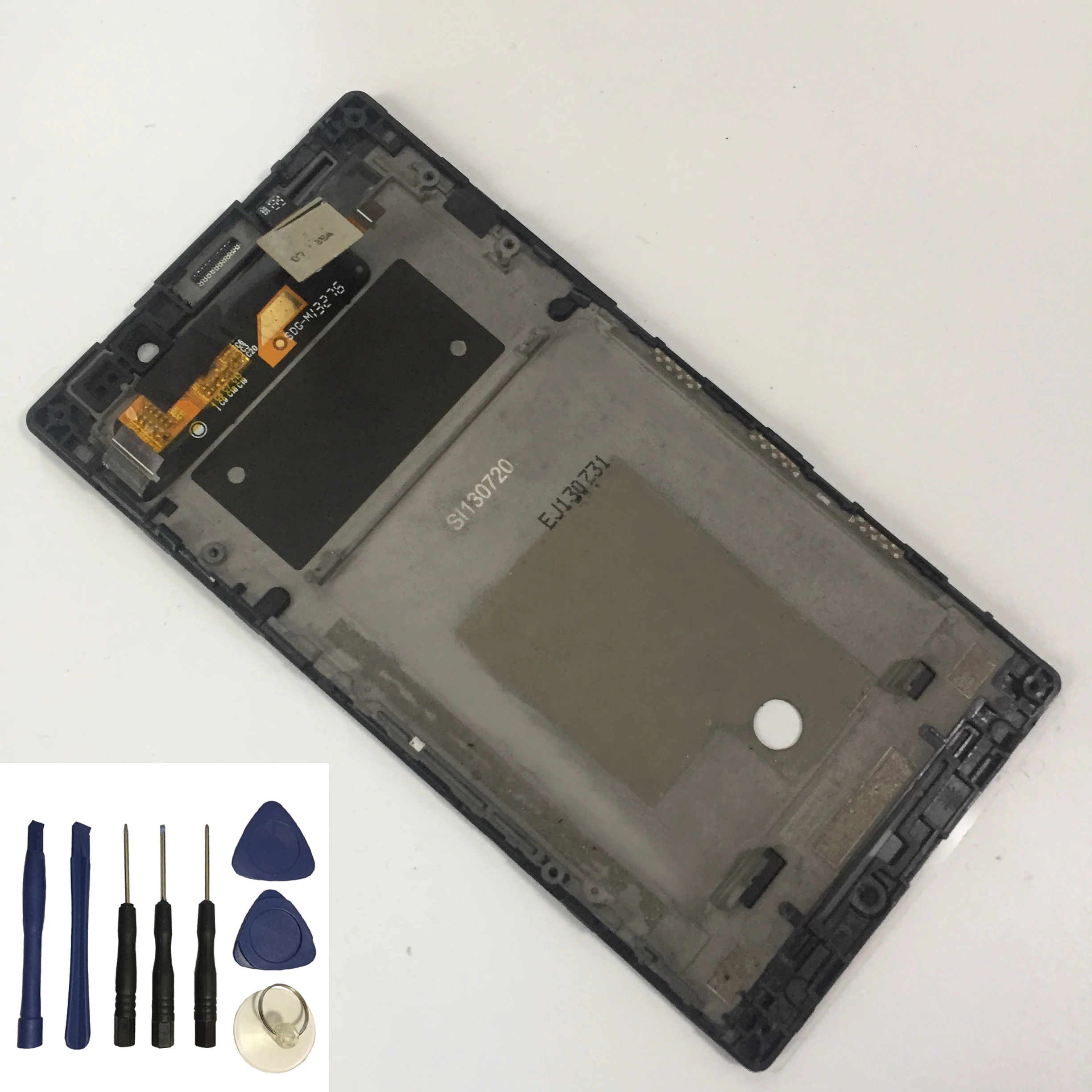 Сенсорный экран для Sony Xperia C S39H S39 C2304 C2305 сенсорный с ЖК дисплеем модуль монитора в