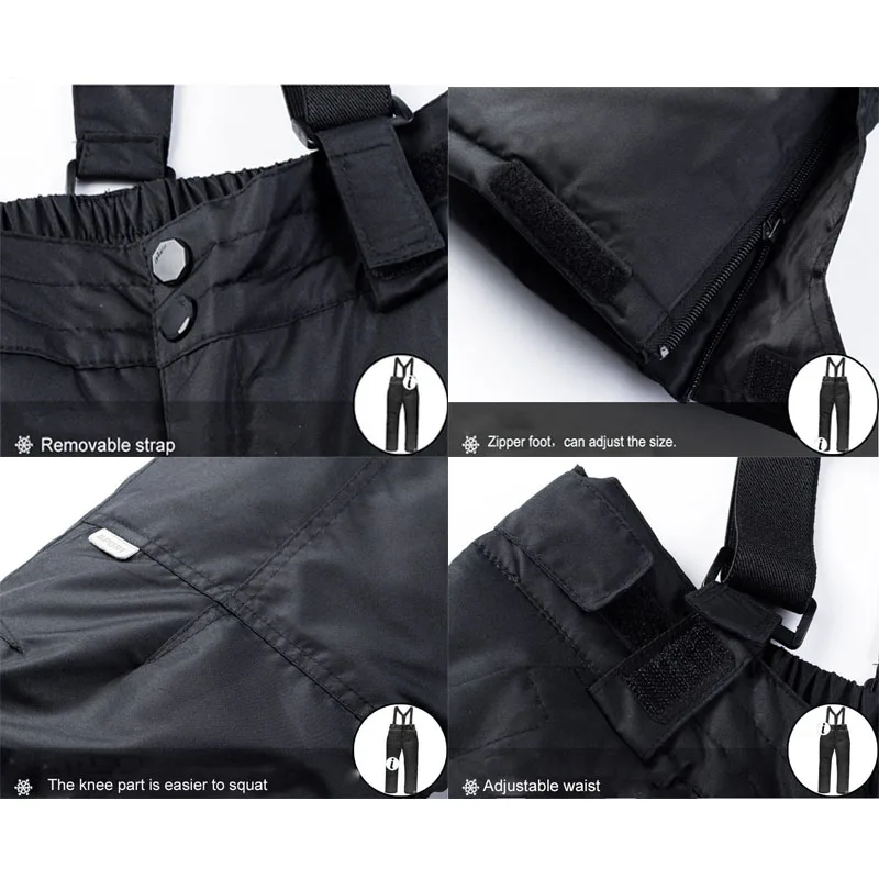 Детский лыжный костюм детский ветрозащитный водонепроницаемый Комплект для