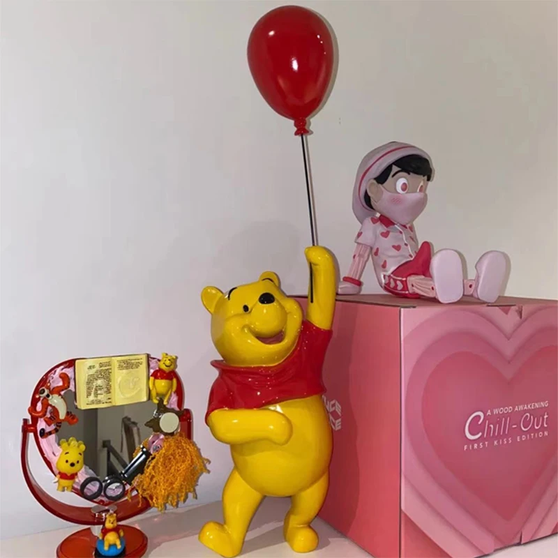 

Disney Winnie the Pooh Action Figure 50cm Eeyore Tigger Action Figure Model Toys Collection Toys Christmas Gifts for Kids