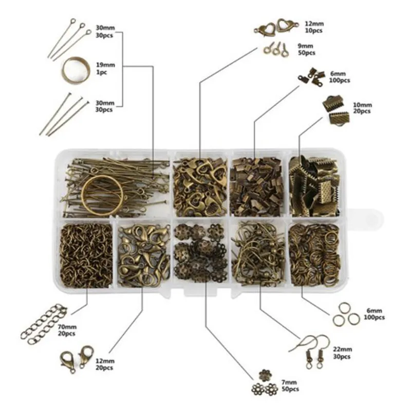 1 коробка/мешок одно кольцо застежка Лобстер задняя цепь пряжка фонарь Овечий