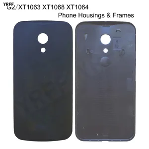 Imported G2 Mobile Phone Housings Frames For Motorola Moto G2 XT1063 XT1068 XT1064 Battery Back Cover Door Ho