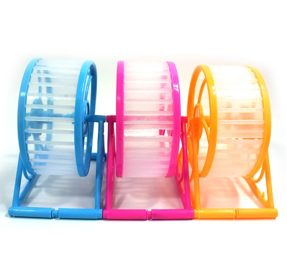 Pet Jogging Hamster Mouse Mice Small Exercise Toy Running Spinner Sport Wheels