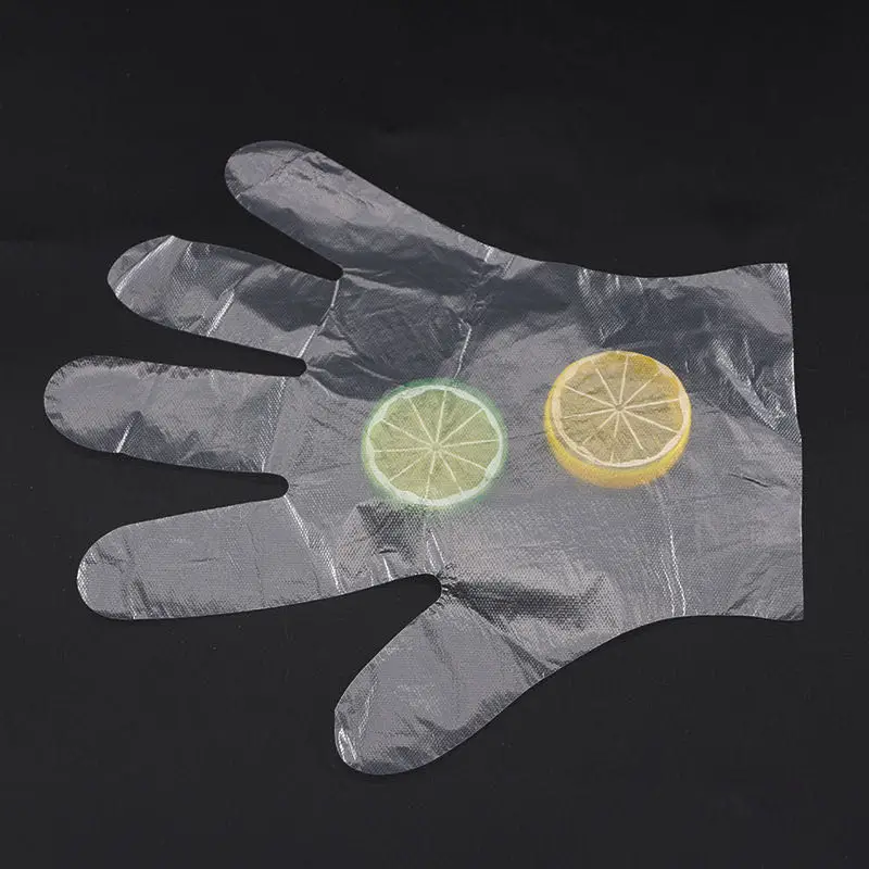 Пластиковые одноразовые перчатки для обслуживания дома и ресторанов гигиена