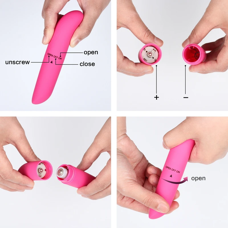 Мощный мини-вибратор для точки G начинающих маленькая пуля Стимуляция клитора