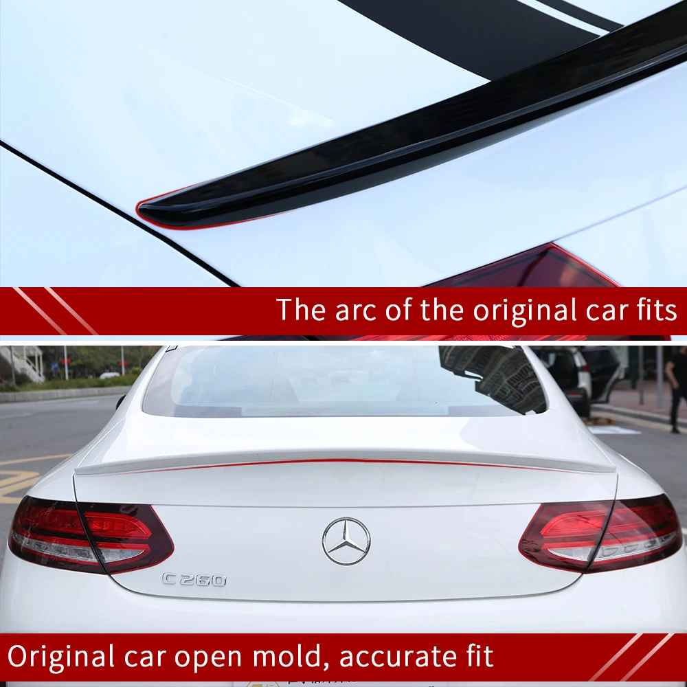 Спойлер из АБС-пластика для Mercedes w205 coupe/Аксессуары салона отделки c класса amg coupe |