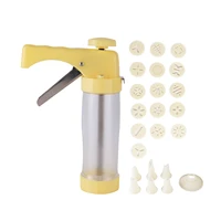 multifunctional plastic cream decorating tools cake cookies baking mounting patterns gun abs and stainless steel