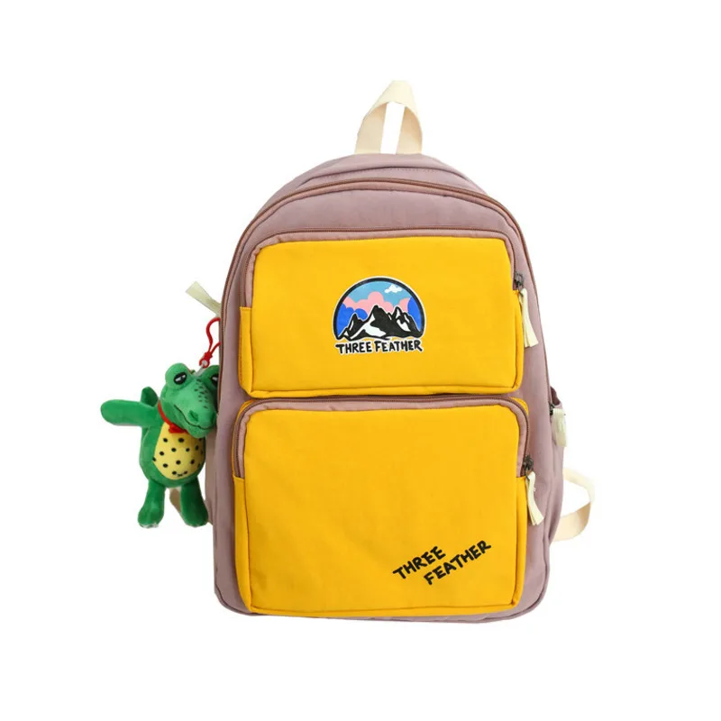 

Female School Bags For Teenage Girls 2020 Nylon Waterproof Backpack Women Mochilas Sac A Dos Ladies Laptop Rucksack Men Bag Pack