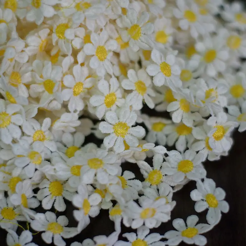 Высококачественные водорастворимые маленькие цветы кружево Маленькая детская