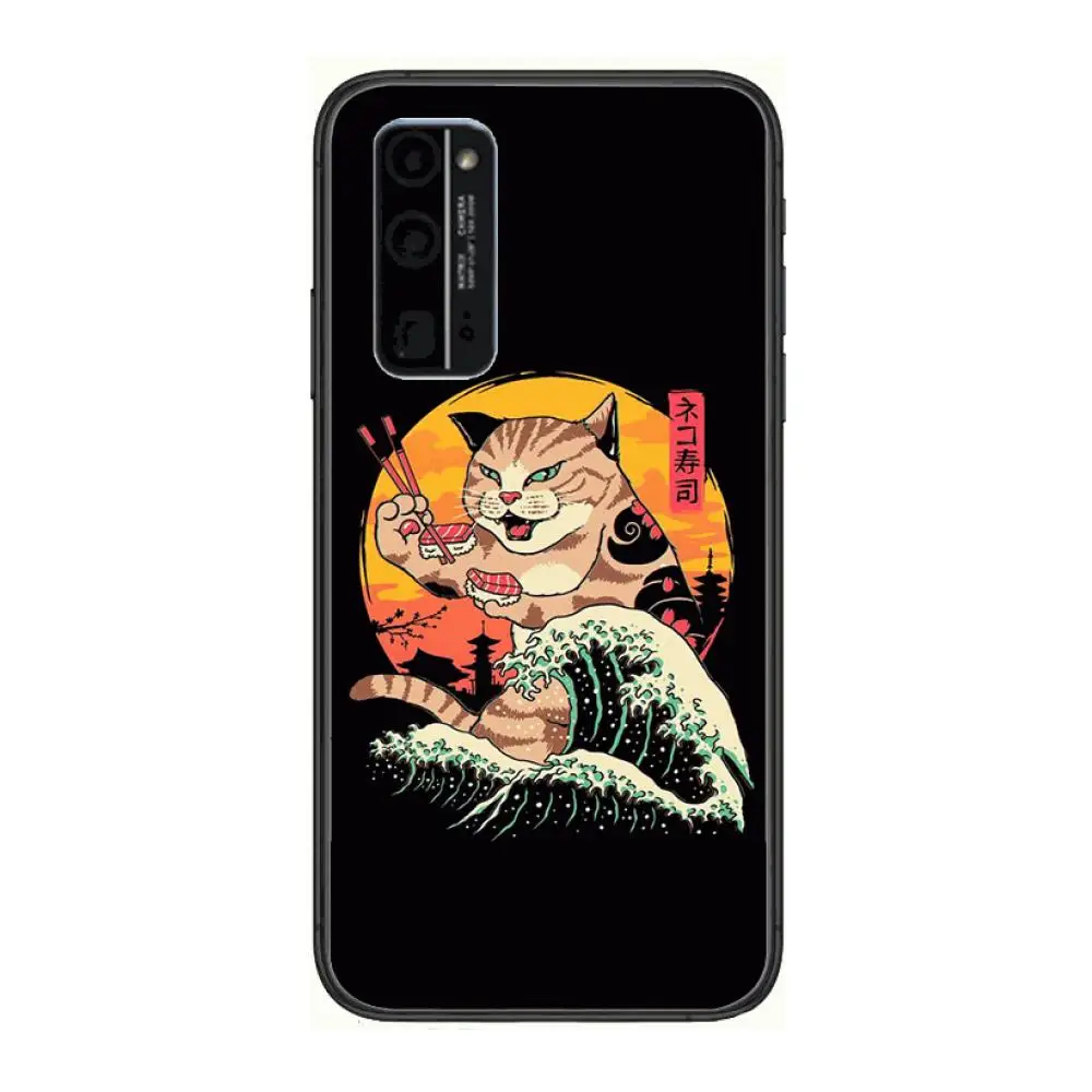 

Ghost face samurai puls mobile phone case frosted protective cover soft TPU anti-drop Phone Case Hull For Huawei Honor 8 9 10