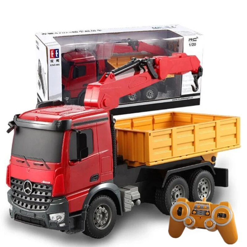 Кран манипулятор детский с дистанционным управлением 2 4 ГГц вращение на 180