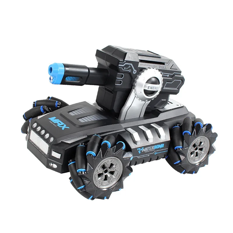 

Remote Control Tank Can Launch Water Bombs, Armor, Interactive Battle 2.4g Watch Drift Remote Control Car Toy