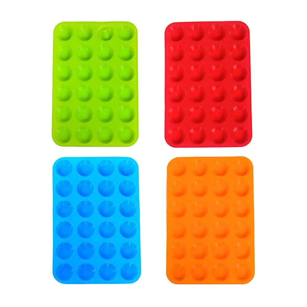 Форма для выпечки мини-кексов 24 силиконовые полости мыло кекс и печенья формы