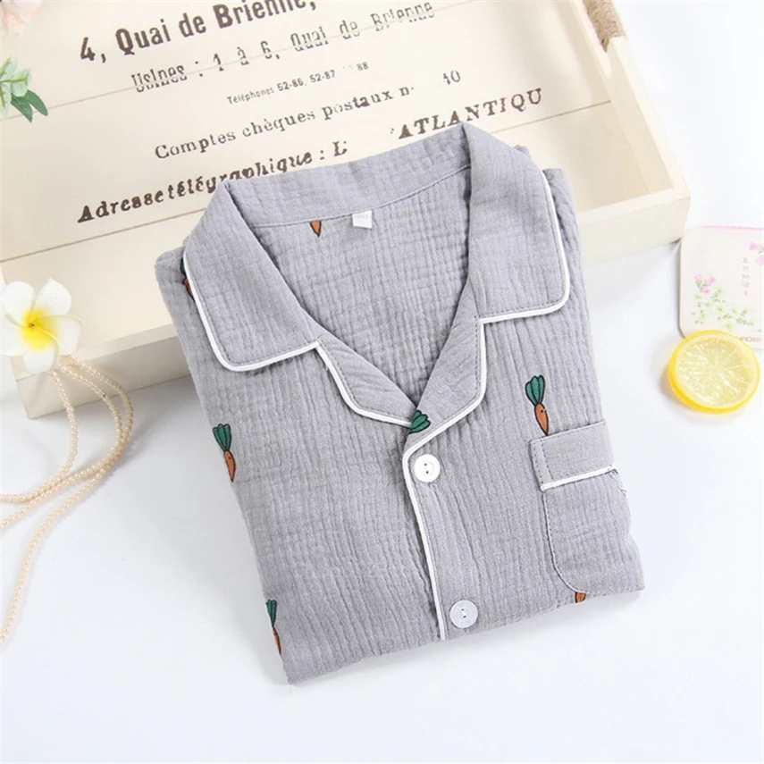 Новинка Пижама для взрослых в японском стиле Домашняя Хлопковая пижама с