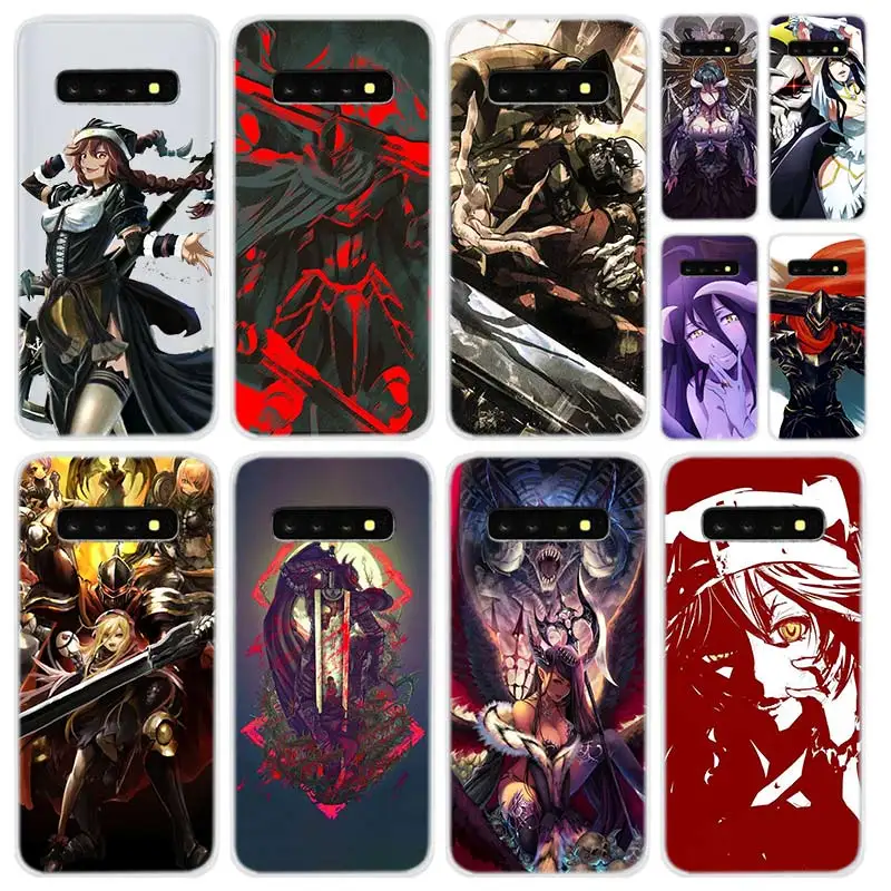 

Мягкий силиконовый чехол для Samsung Galaxy S21 S20 Uitra S10 S9 S8 Plus Lite Ultra S20fe S10e S7Edge Overlord II Albedo, новое поступление
