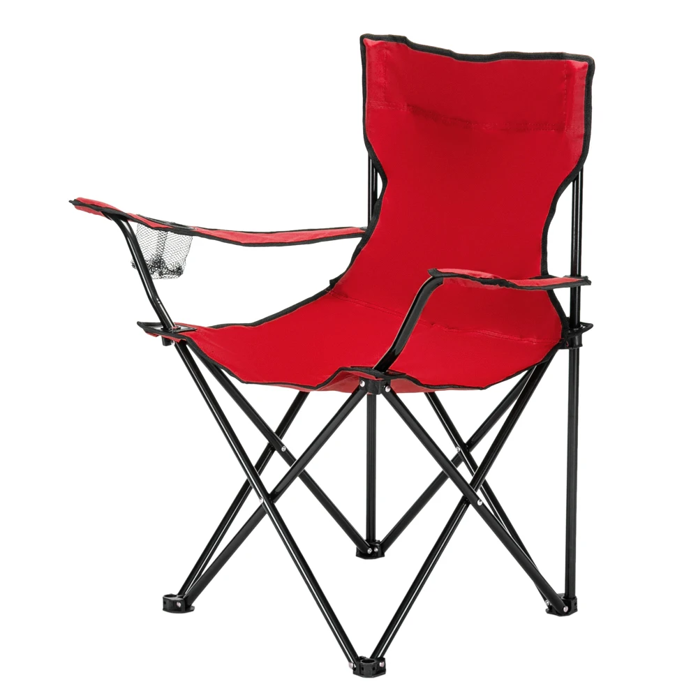 Silla roja para exteriores, asiento peque&ntilde;o de 80x50x50-2