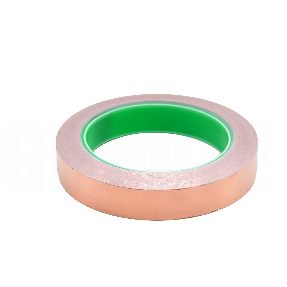 20 м Длина DIY Двусторонняя проводящая лента из чистой меди клейкая экранирующая