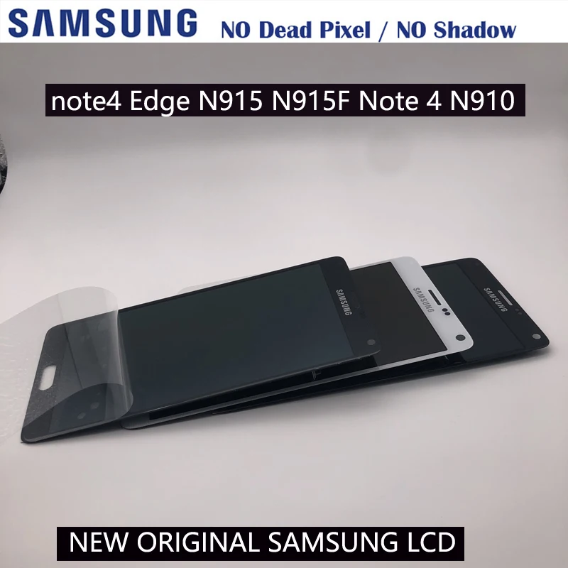 ЖК-дисплей для Samsung Galaxy note4 Edge N915 N915F Note 4 N910 N910A N910F N910H | Мобильные телефоны и
