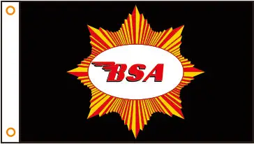 

Флаг мотоцикла Bsa Banner 3 фута x 5 футов 100% полиэстер
