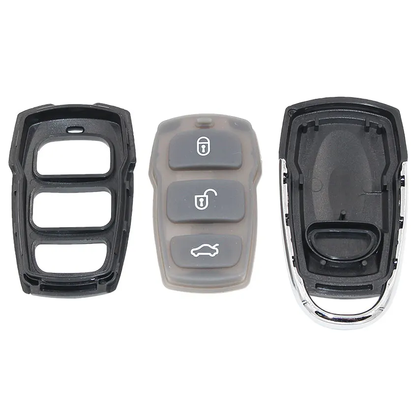 3 кнопки модифицированный чехол для пульта дистанционного управления Корпус Hyundai