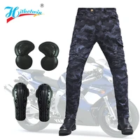 2021 new black camouflage motorcycle pants men moto protective gear riding touring motorbike trousers motocross jeans