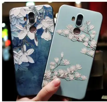 Чехол для Huawei mate 10 lite матовый мягкий чехол из ТПУ с 3D тиснением 20 fundas | Мобильные