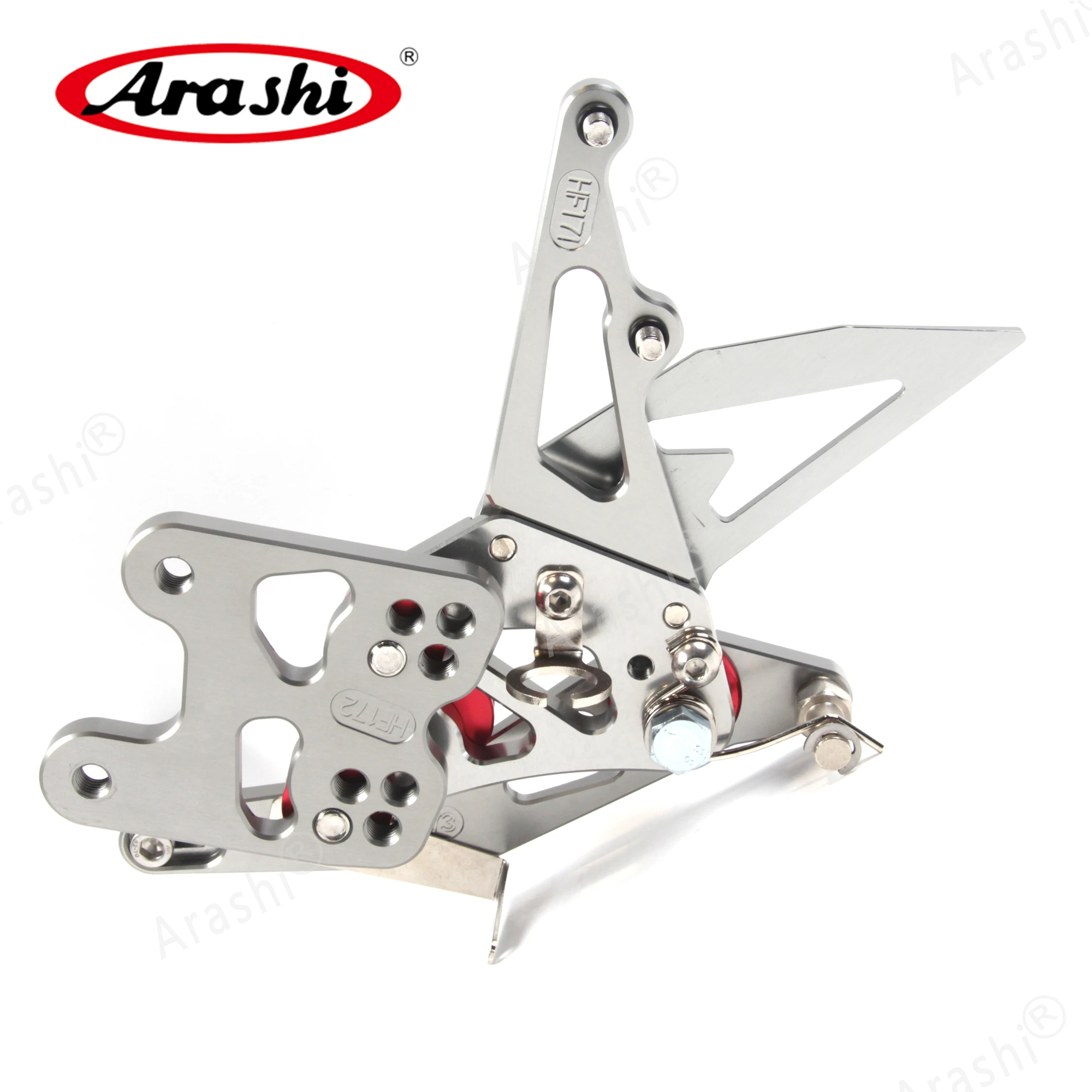 Араши ЧПУ Регулируемые подножки Rearset для SUZUKI GSXR1000 2007 2008 GSX1000R GSXR GSX R 1000 1000cc